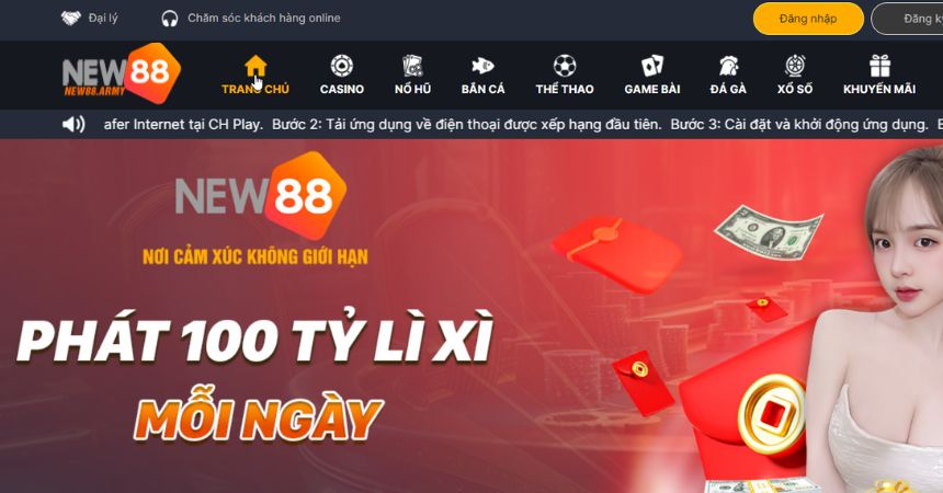 Cách vào link vào NEW88 mới nhất không lo bị chặn